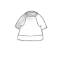Rundholz - Gerades weites tussah seiden jersey t-shirt - 1251570504