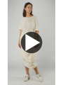 Rundholz - Loose tussah silk jersey t-shirt - 1251570506