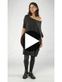 Rundholz - Gerades weites tussah seiden jersey kleid - 1251570907