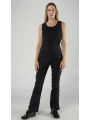 Rundholz - Boot cut baumwoll stretch hose - 1251630109