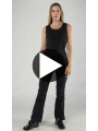 Rundholz - Boot cut cotton stretch pants - 1251630109