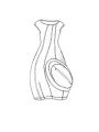 Rundholz - Ballonförmiges baumwoll stretch kleid - 1251630906