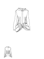 Rundholz - Taillierte baumwoll stretch jacke - 1251631107