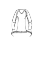 Rundholz - A-förmiger leichter leinen strick pullover - 1251640701