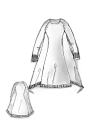 Rundholz - Knielanges leichtes leinen strickkleid - 1251647302