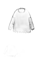 Rundholz - Kastenförmiger tussah seiden strick pullover - 1251650705