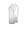 Rundholz - Oversize tussah seiden strickschal - 1251657707