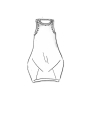 Rundholz - Ballonförmiges modal seiden ela jersey top - 1251700805