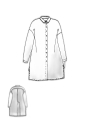 Rundholz - Oversize seiden kleid - 1251780905