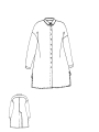 Rundholz - Oversize seiden kleid - 1251780905
