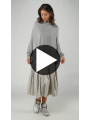 Rundholz - Kastenförmiger glitzernder viskose pullover - 1251840702