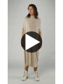 Rundholz - Wadenlanges glitzerndes viskose strickkleid - 1251847303