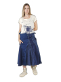 Rundholz DIP - Ausgestellter denim rock - 1252030305