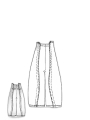 Rundholz DIP - Knöchellange leinen baumwoll stretch hose - 1252240109