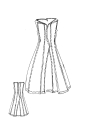 wadenlanges leinen baumwoll stretch kleid