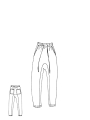 Rundholz DIP - Lockere thin french terry jogginghose - 1252280105