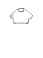 Bois rond DIP - T-shirt court en jersey de coton - 1252300522