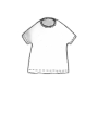 Rundholz DIP - Weites baumwoll jersey kleid - 1252300923