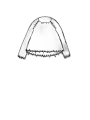 Rundholz DIP - Hüftlanger merino waschbär strick pullover - 1252330702