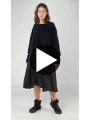 Rundholz DIP - Boxy merino raccoon knit sweater - 1252330703