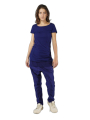 Rundholz DIP - Schmales rippenjersey t-shirt - 1252340502
