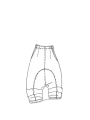 Rundholz DIP - Wadenlange techno stretch hose - 1252390101