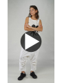 Rundholz DIP - Loose techno stretch pants - 1252390102