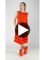 Rundholz DIP - Ballonförmiges techno stretch kleid - 1252390910