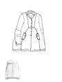 Rundholz DIP - Weite techno stretch jacke - 1252391111