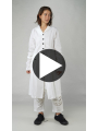 Rundholz DIP - Narrow techno stretch coat - 1252391208