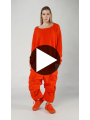 Rundholz DIP - Hip-length raccoon knit sweater - 1252400702