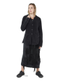 Rundholz DIP - Taillierte waschbär strickjacke - 1252407105