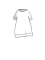 Rundholz DIP - Weites lyocell seiden jersey kleid - 1252420904