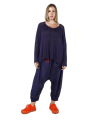 Rundholz DIP - Hüftlanger leinen strick pullover - 1252440701