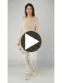 Rundholz DIP - Fitted linen knit sweater - 1252440702