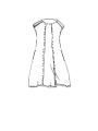 Rundholz DIP - Ausgestelltes cupro kleid - 1252470901