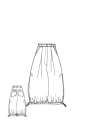 Rundholz DIP - Ballonförmige popeline hose - 1252530101