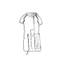 Rundholz DIP - Gerades schmales baumwoll crepe jersey cupro t-shirt - 1252560509