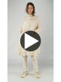 Rundholz DIP - Weites baumwoll voile kleid - 1252580902