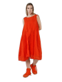 Rundholz DIP - Ausgestelltes baumwoll voile kleid - 1252580916