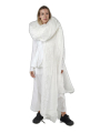 Rundholz DIP - Überdimensionaler baumwoll voile schal - 1252581403