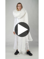 Rundholz DIP - Überdimensionaler baumwoll voile schal - 1252581403