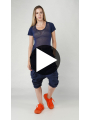Rundholz DIP - Calf-length cotton twill stretch pants - 1252600104