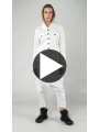 Rundholz DIP - Fitted cotton twill stretch jacket - 1252601114
