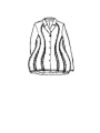 Rundholz Black Label - Ballonförmige baumwoll stretch jacke - 1253221114