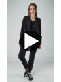 Rundholz Black Label - Balloon-shaped cotton stretch jacket - 1253221114