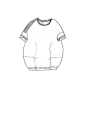 Rundholz Black Label - Weites baumwolljersey t-shirt - 1253230505
