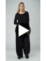 Rundholz Black Label - Hüftlanges baumwolljersey t-shirt - 1253230507