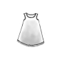 Rundholz Black Label - A-förmiges baumwolljersey top - 1253230802