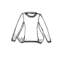 Rundholz Black Label - Hüftlanges french terry t-shirt - 1253250501